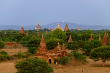 Tempelruinen von Bagan - Dämmerung